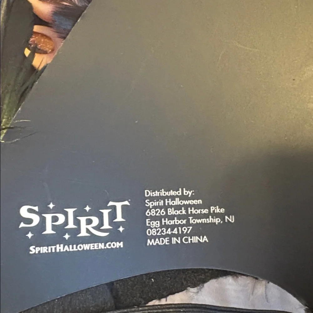 Spirit of Halloween Feather Horned Mask Brown Black OS